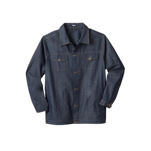 Jean jacket for big and outlet tall