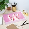 April Lane Art Love Pink Acrylic Tray - Deny Designs - 4 of 4