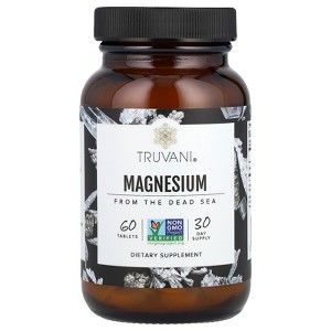 Truvani Magnesium, 400 mg, 60 Tablets (200 mg Per Tablet) - 1 of 2