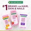 Nature's Bounty Optimal Solutions Hair, Skin & Nail Gummies with Biotin & Collagen - Orange - 80ct - 4 of 4