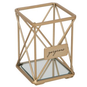 Cosmetic Brush/Pencil Holder Satin Gold - Home Details - 1 of 2