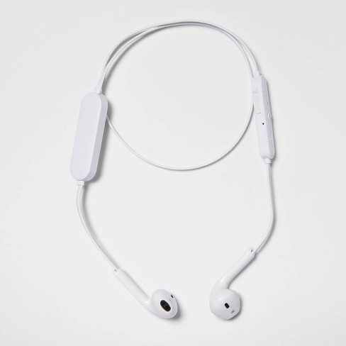 Wireless Bluetooth Flat Earbuds Heyday White Target