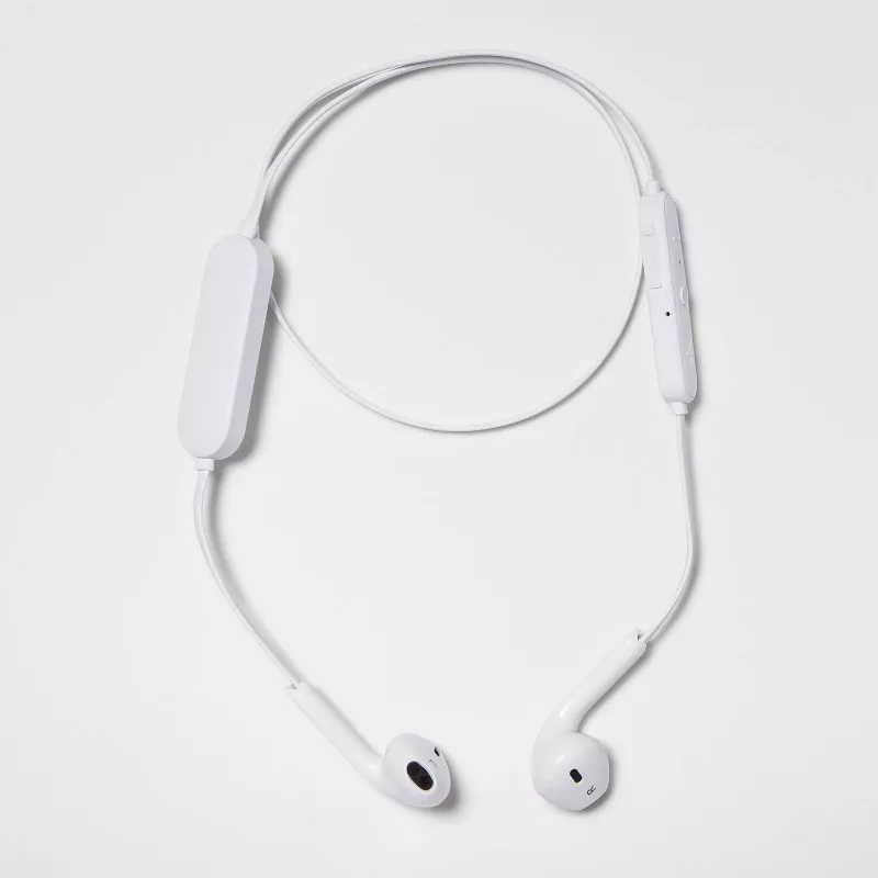 Buy Heyday Wireless Flat Bluetooth Earbuds White Online In Taiwan