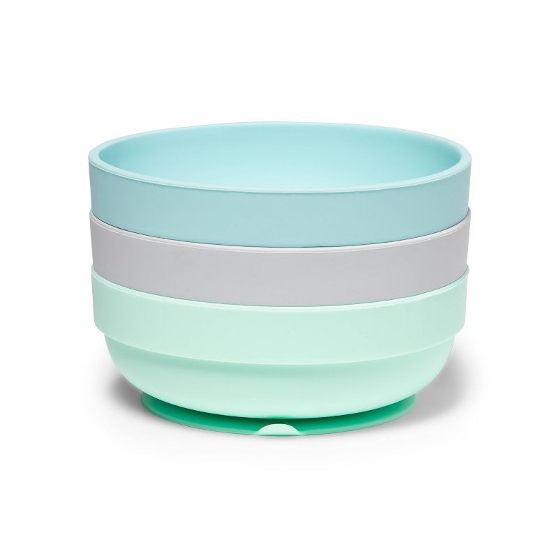 Silicone Suction Bowls - Cloud Island&#8482; - 3pk, 1 of 5