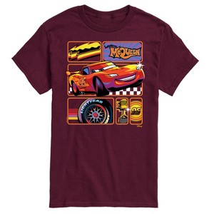 Men's - Disney - Lightning McQueen Best Trophies Short Sleeve Graphic T-Shirt - 1 of 4