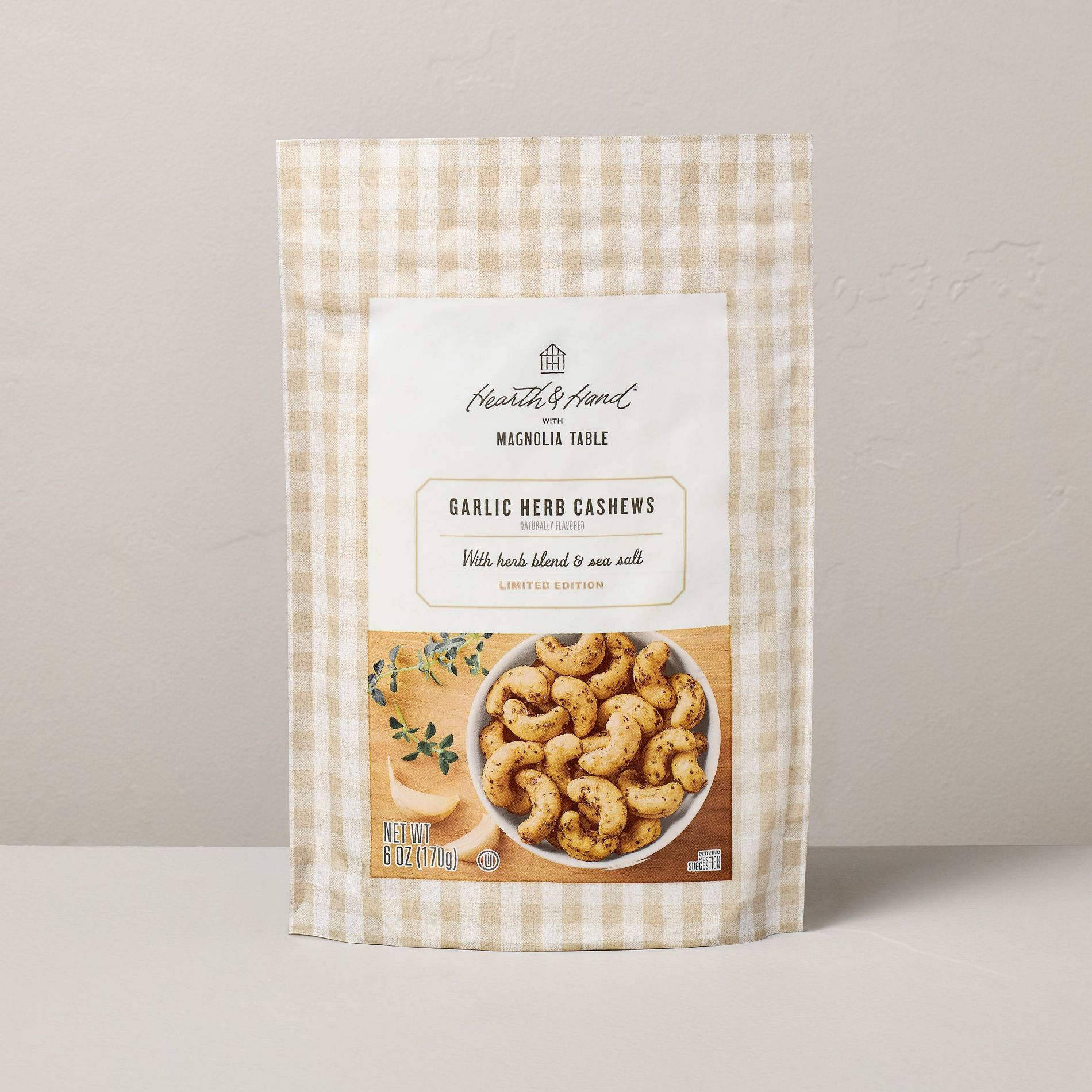 Garlic Herb Cashews - 6oz - Hearth & Hand™ with Magnolia