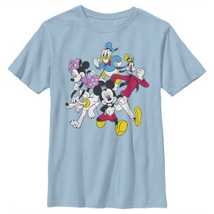 Boy's Disney Mickey & Friends Run T-Shirt - 1 of 4