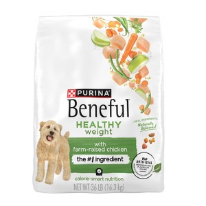 Purina Beneful Healthy Weight Real Chicken Flavor Dry Dog Food - 1 of 4