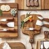 tagltd Long Acacia Board & Cheese Utensil Set Of 4 - image 3 of 3