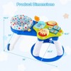 Infans 3 in 1 Baby Stationary Activity Center Walk-Around Kids Play Table Set - 2 of 4