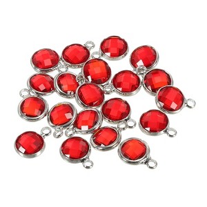 Unique Bargains DIY Craft Jewelry Making Necklace Crystal Birthstone Pendant 20 Pcs - 1 of 4