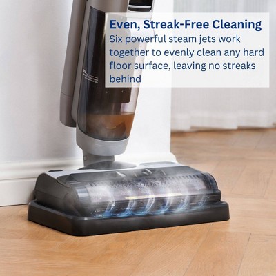 Tineco GO H2O Gray Steam Floor Washer with Long Cord
