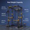 Sportsroyals 1600LB Power Rack with Adjustable Cable Crossover - 3 of 4