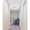 Millennium Lighting 2 - Light Flush Mount in  Brushed Nickel - 3 of 3
