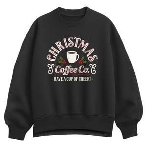Women's - Instant Message - Christmas Coffee Co - 1 of 2