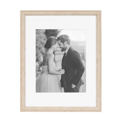 Natural Wood Grain 8x10 Polystyrene Wall Frame Set