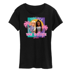 Women's - Barbie - Together We Shine Short Sleeve Graphic T-Shirt - 1 of 4