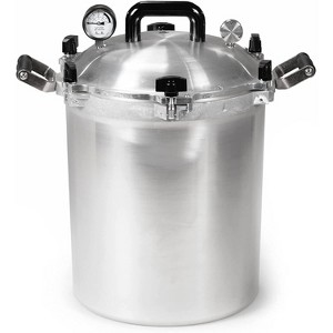 All American Pressure Cooker Canner for Home Stovetop Canning, USA Made for Gas or Electric Stoves, 30 Quarts - 1 of 4