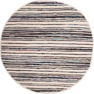 Rag Rug RAR126 Hand Woven Indoor Rugs - Safavieh - 1 of 4