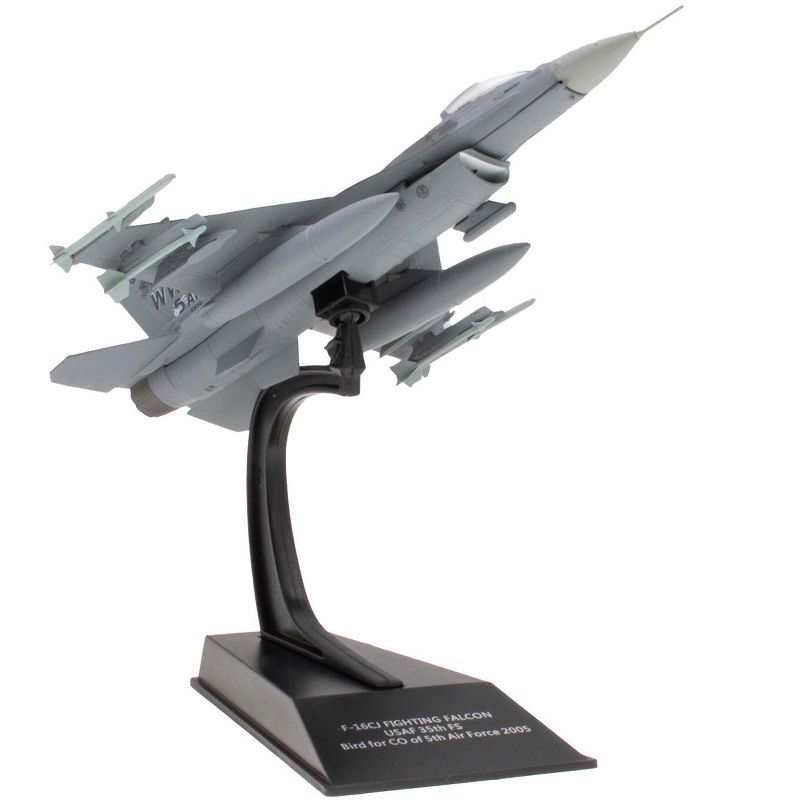 General Dynamics F-16CJ Fighting Falcon Fighter Aircraft US Air Force 1/100 Diecast Model by Hachette Collections, 3 of 4