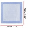 INSPIRE CHIC Women's Stripe Print Square Neckerchief Headband 27.56*27.56 inches(L*W) - 3 of 4