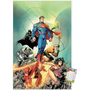 Trends International DC Comics - Justice League of America - Unite Unframed Wall Poster Prints - 1 of 4