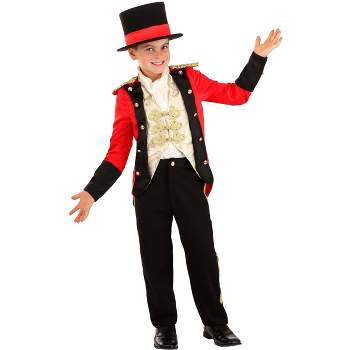 Dpois Kids Boy's Circus Ringmater Costume