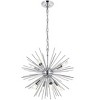 Elegant Lighting Timber 8 light Chrome Pendant - 4 of 4