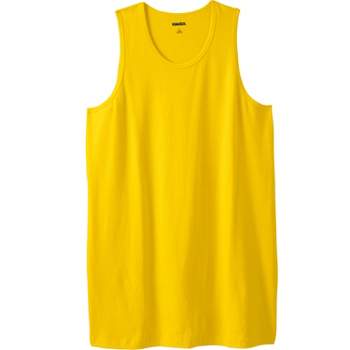 Men's Embossed Tank Tops | ShowMeWhatUWorkingWith Fashion 3XL / Golden Yellow