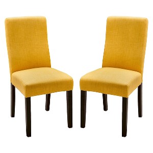 Corbin Dining Chairs - Apricot (orange) (Set of 2) - Christopher Knight Home