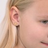 Girls' Polished Star Screw Back 14k Gold Earrings - In Season Jewelry - 3 of 4