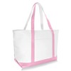 Dalix Daily Shoulder Tote Bag Premium Cotton - 4 of 4