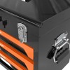 Toolbox with 3 ball bearings, drawer lock key tool set, portable tool storage box, manager mechanical tool set, easy to stack - 2 of 4