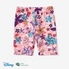Disney Princess Belle Moana Rapunzel Toddler Girl Cute Outfit T-Shirt and Striped Leggings Clothing Sets - 3 of 4