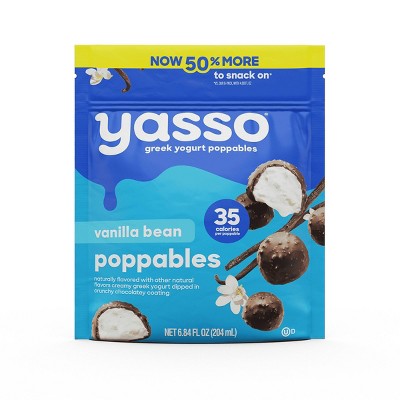 Yasso Frozen Greek Yogurt - Vanilla Bean Poppables - 6.84 Fl Oz : Target