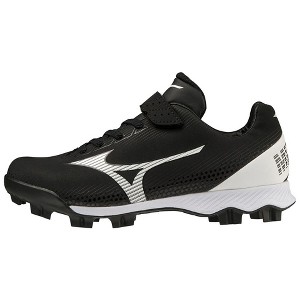 Mizuno Wave Lightrevo Youth Low Molded Rubber Baseball Cleat - 1 of 2