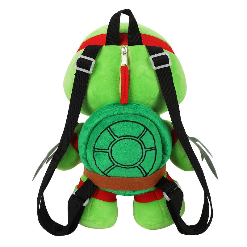 TMNT Retro Character Youth 14' Plush Backpack, 5 of 6