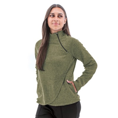 Aventura Clothing Women's Harlow Zip Neck Fleece