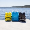 TRC Recreation Super Soft Vinyl Coated Foam USCG Approved Type III PFD Adult Water Safety Life Jacket Swim Vest - 3 of 4