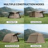 Naturehike Village 4/8 Person Camping Family Tent-60S Easy Instant Setup,4 Season,Blackout tent,UPF 12500+,Waterproof 3000mm,Large Waterproof Shelter - 2 of 4