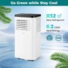 Costway 8000/10000 BTU Portable Air Conditioner with Fan and Dehumidifier Remote Control - 2 of 4