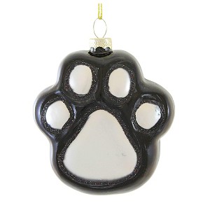 Transpac 3.25 In Paw Print Ornament Dog Cat Kitten Puppy Tree Ornaments - 1 of 3