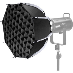 Boersma 18"/45cm Octagonal Softbox, Quick Release Bowens Mount Softbox with Honeycomb Grid, Light Diffusers, Bag for RGB CB60 CB200B MS60B MS60C - 1 of 4