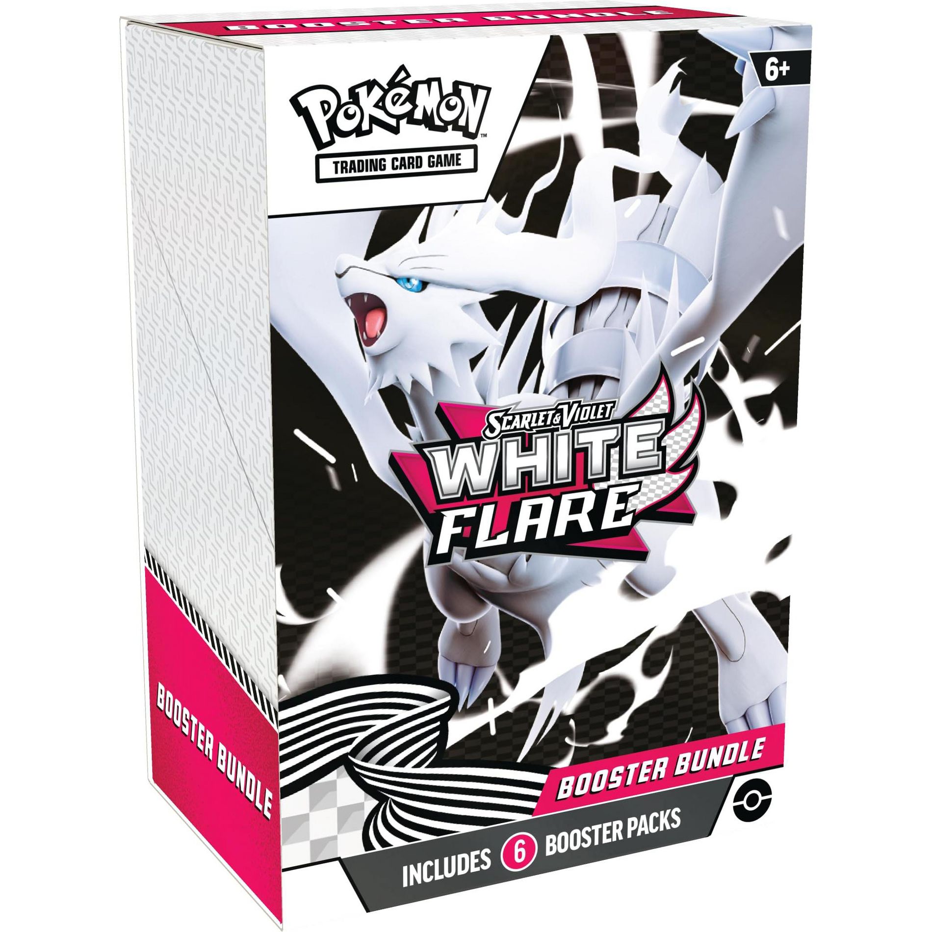 Pokémon TCG Scarlet & Violet 10.5 White Flare Booster Bundle Set-6 Booster Packs