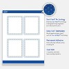 Avery 4" x 3-1/3" Labels, Gold Dots with Blue Border, 40 ct - 3 of 4