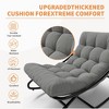 Garvee Outdoor Rocking Chairs, Comfortable Lounging Chair with Removable Cushions, Sturdy Metal Frame, Padded Seat for Patio, Garden & Living Room - 4 of 4
