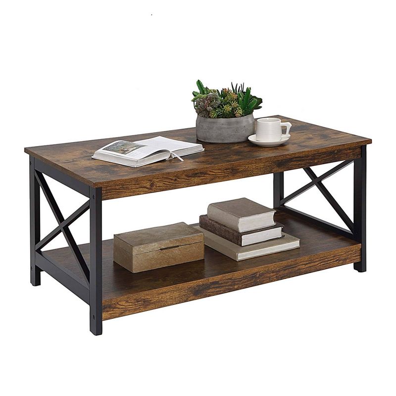 Breighton Home Xavier Coffee Table with Shelf, 4 of 12