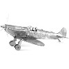 Model Kit Supermarine Spitfire Fighter Aircraft "Royal Air Force" (Easy Difficulty) Steel Model by Metal Earth - 2 of 4