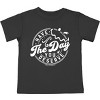 The Juniper Shop SmileyWorld Have The Day You Deserve Circle Toddler Short Sleeve Tee - 2 of 4