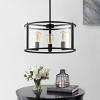 Manlen 3 Light 18" Pendant - PND4116 - Bronze - Safavieh - 3 of 4